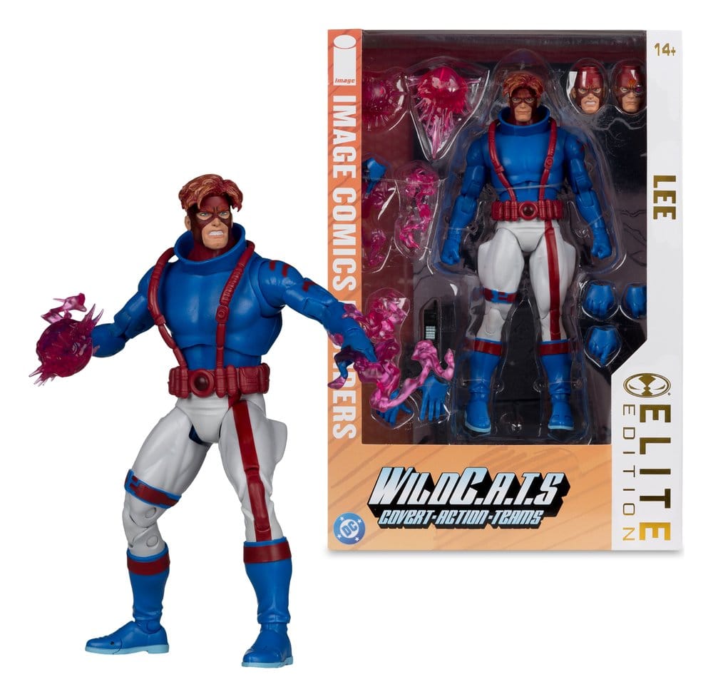 WildC.A.T.S Elite Edition Image Comic Founders Series Deluxe Action Figure Spartan 19 cm