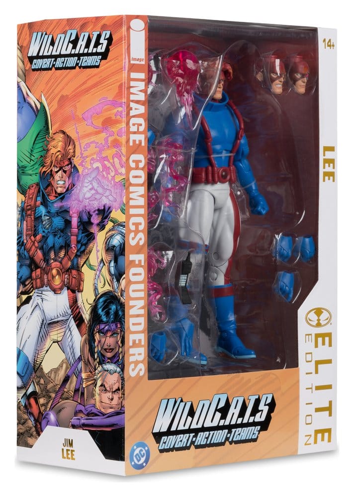 WildC.A.T.S Elite Edition Image Comic Founders Series Deluxe Action Figure Spartan 19 cm