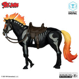 Spawn Action Figure Bloodaxe with Horse (Spawn: The Dark Ages) (McFarlane Toys 30th Anniversary) (Gold Label) 18 cm