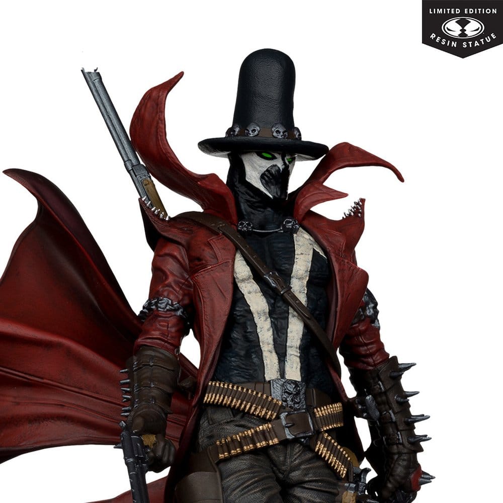 Spawn Black White &amp; Red All Over 1/10 Statue Gunslinger Spawn by Todd McFarlane 23 cm