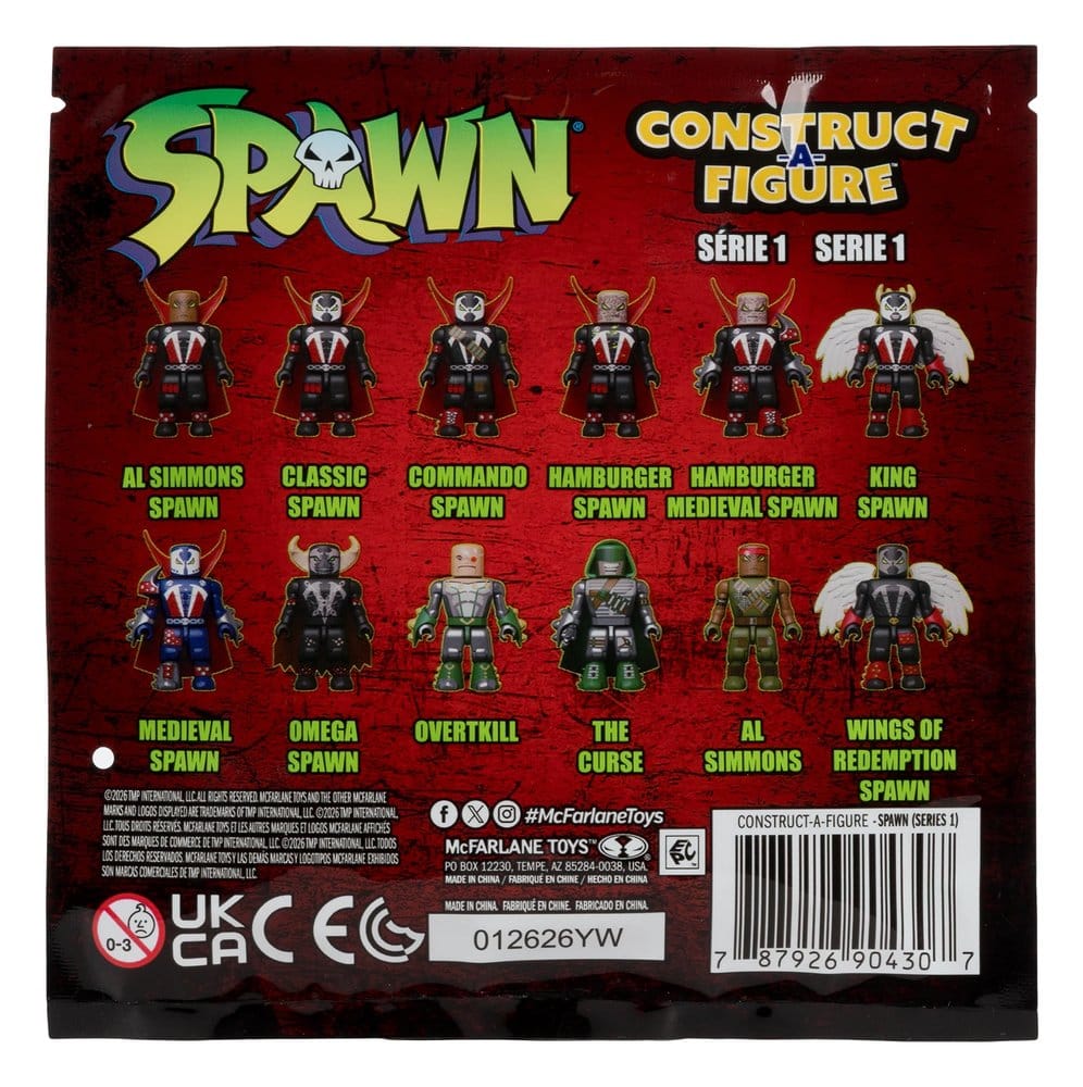 Spawn Construction Figures Blind Bag 5 cm Display (36)
