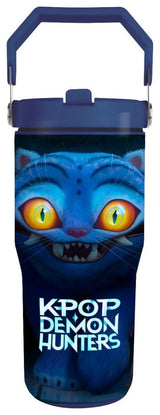 KPop Demon Hunters Stainless Steel tumbler Derpy Tiger 600 ml