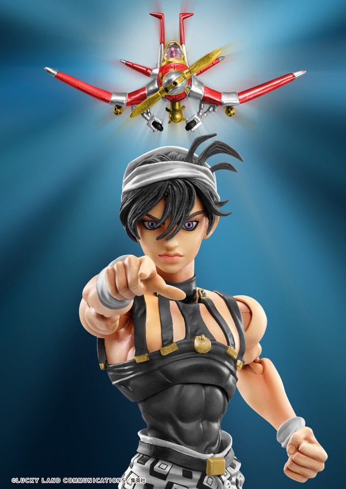 JoJo's Bizarre Adventure Part 5: Golden Wind Chozokado (Narancia Ghirga & As Version Black) 15cm Action Figure