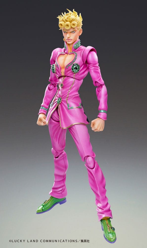 JoJo's Bizarre Adventure Part 5: Golden Wind Chozokado Giorno Giovanna (3rd-run) 15 cm Action Figure