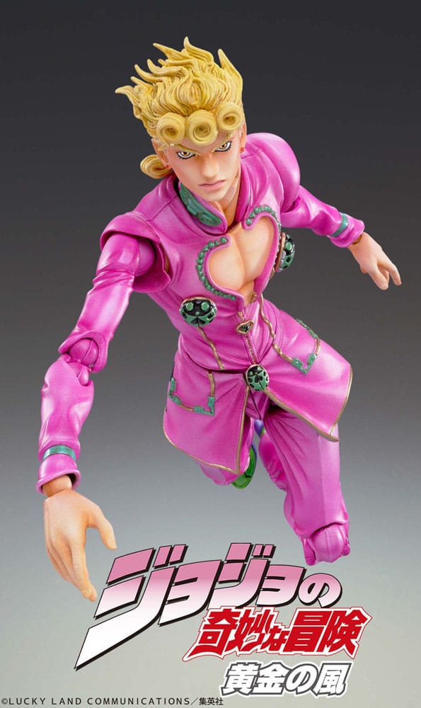 JoJo's Bizarre Adventure Part 5: Golden Wind Chozokado Giorno Giovanna (3rd-run) 15 cm Action Figure