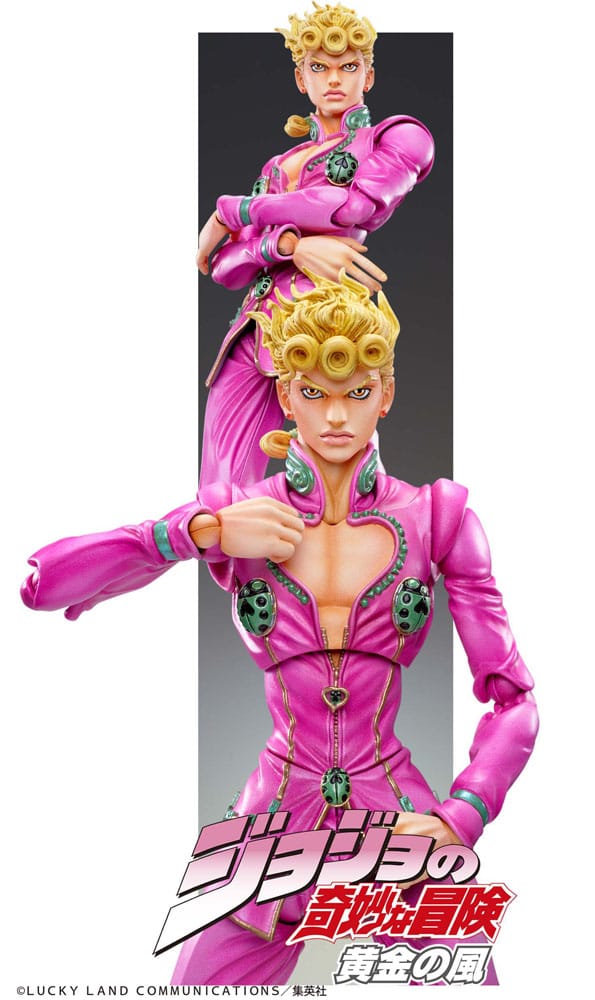 JoJo's Bizarre Adventure Part 5: Golden Wind Chozokado Giorno Giovanna (3rd-run) 15 cm Action Figure