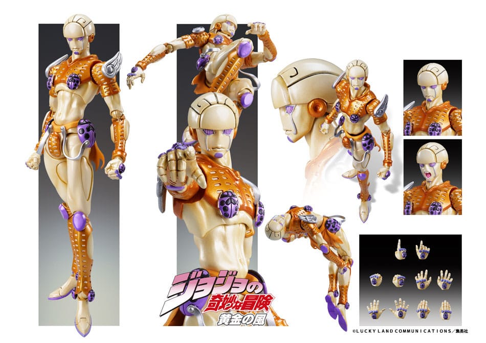 JoJo's Bizarre Adventure Part 5: Golden Wind Chozokado G·E (3rd-run) 15 cm Action Figure