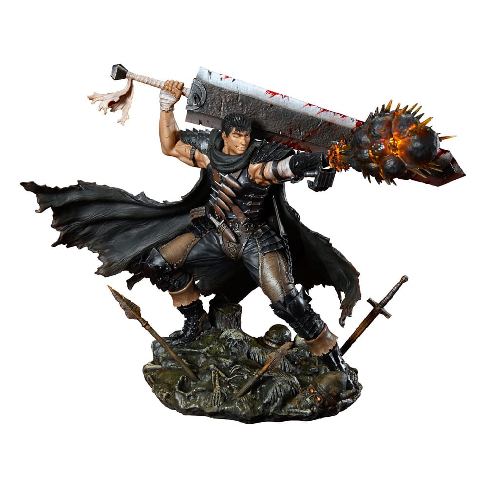 Berserk PVC Statue 1/7 Guts Black Swordsman Ver. 26 cm