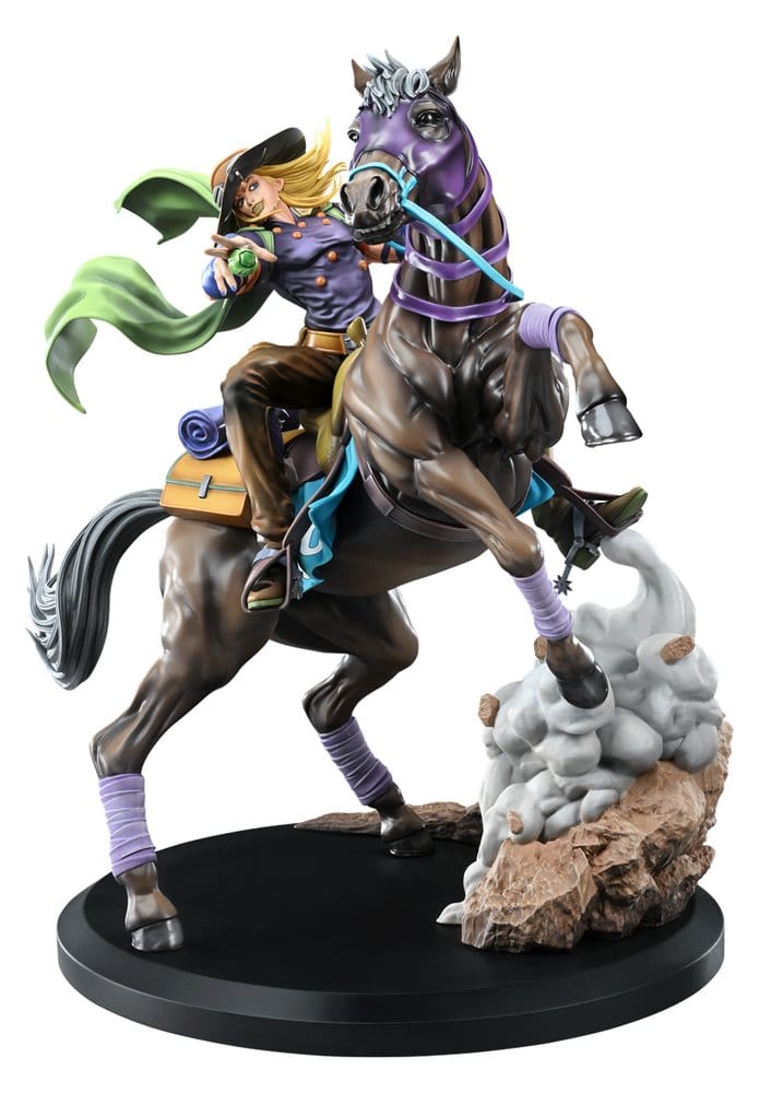 JoJo's Bizarre Adventure: Steel Ball Run Figure Gyro Zeppeli & Valkyrie 31 cm