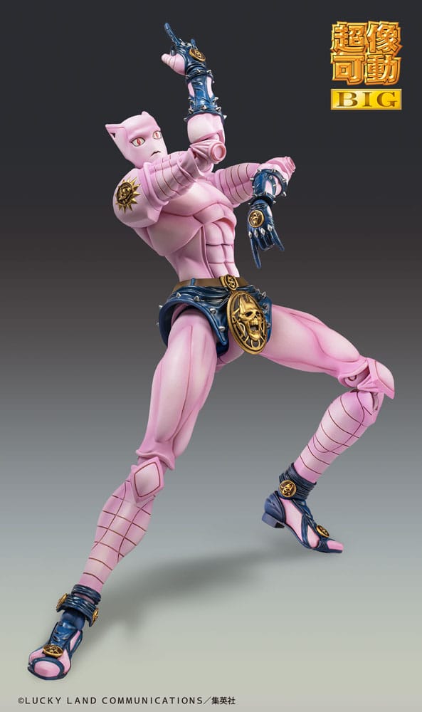 JoJo's Bizarre Adventure Part4 Super Action Chozokado Big Killer Queen 22 cm Action Figure