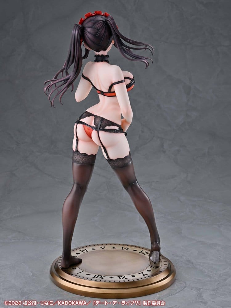 Date A Live V Re:Dress PVC Figure 1/4 Kurumi Tokisaki Dress shirt Ver. 40 cm