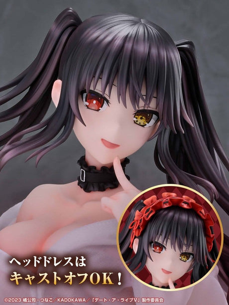 Date A Live V Re:Dress PVC Figure 1/4 Kurumi Tokisaki Dress shirt Ver. 40 cm