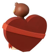 Curious George UDF Mini Figure w/Heart 6 cm