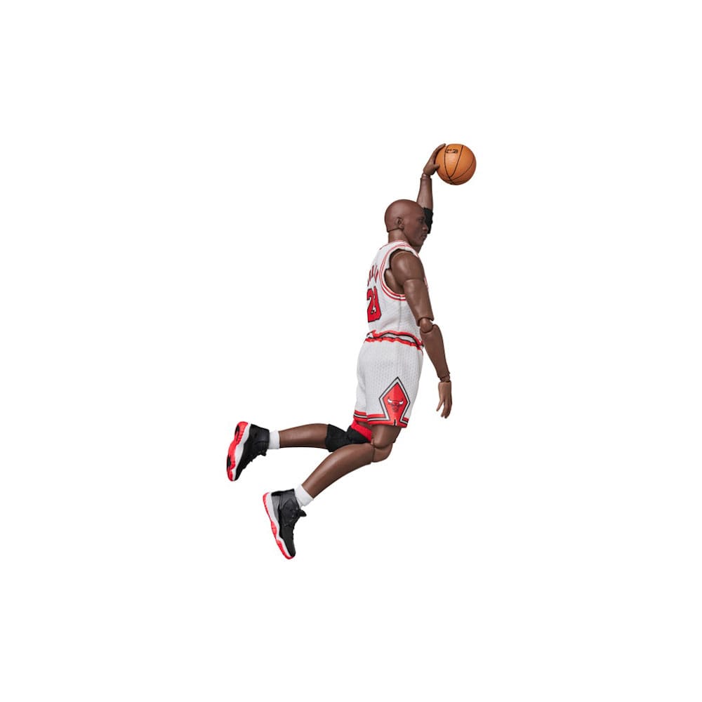 NBA MAFEX Michael Jordan Chicago Bulls HOME 17 cm Action Figure