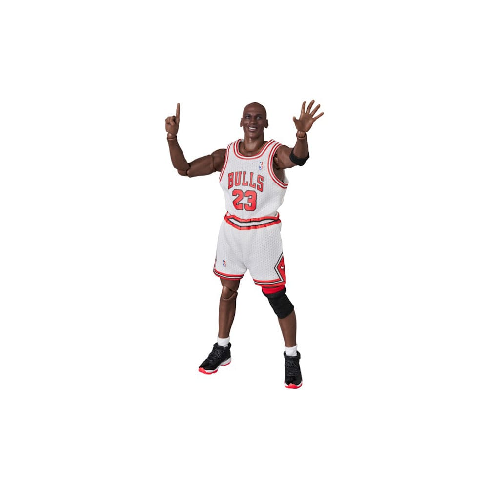 NBA MAFEX Michael Jordan Chicago Bulls HOME 17 cm Action Figure