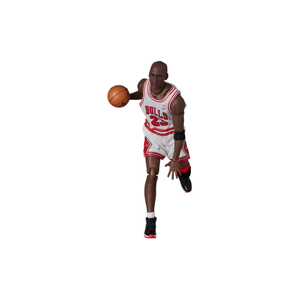 NBA MAFEX Michael Jordan Chicago Bulls HOME 17 cm Action Figure