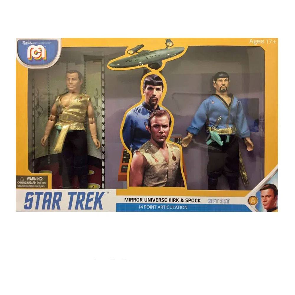 Star Trek Mirror Universe Spock & Kirk 20 cm Action Figures 2-Pack