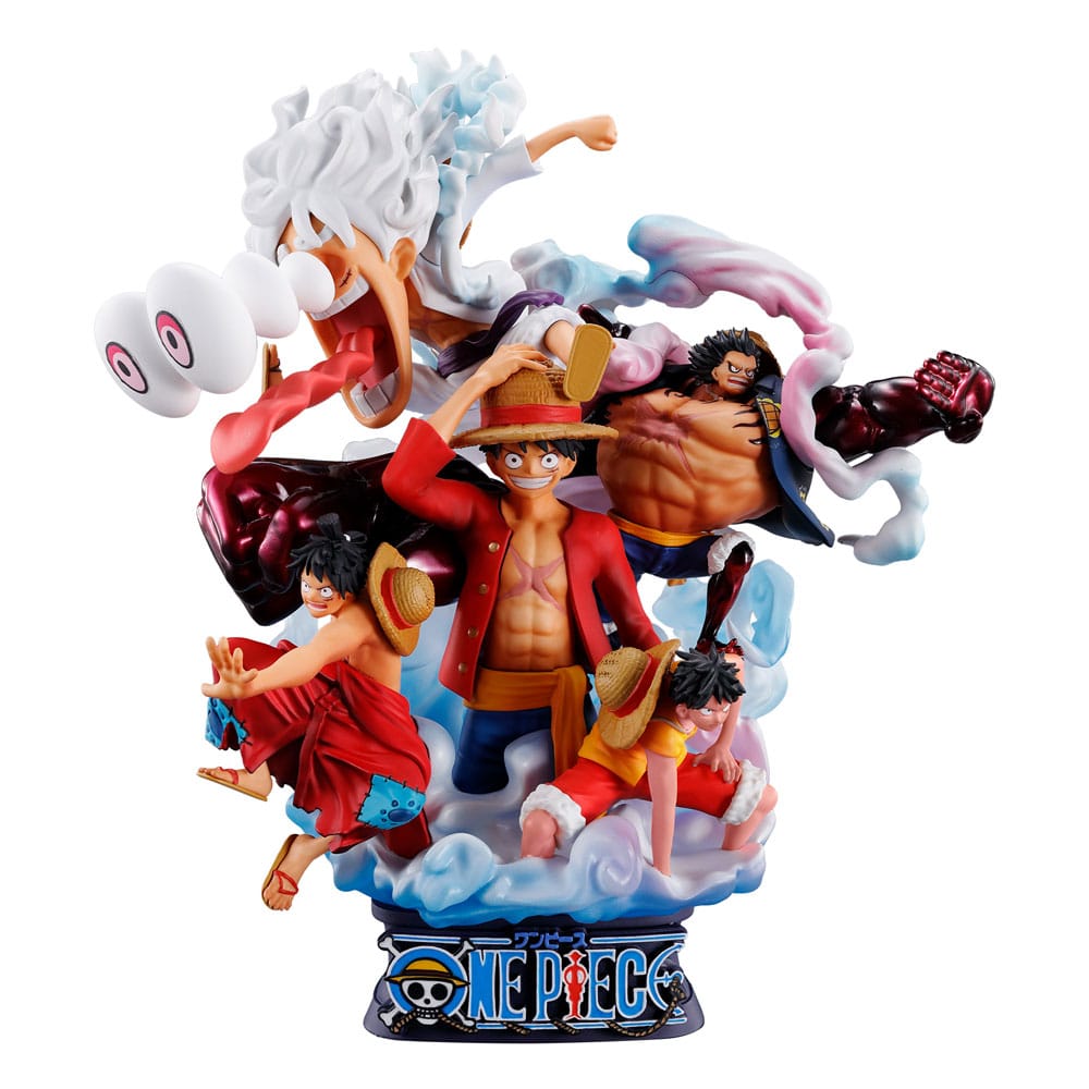 One Piece Logbox Re Birth Luffy Special Vol. 02 15 cm Petitrama DX PVC Mini Statue