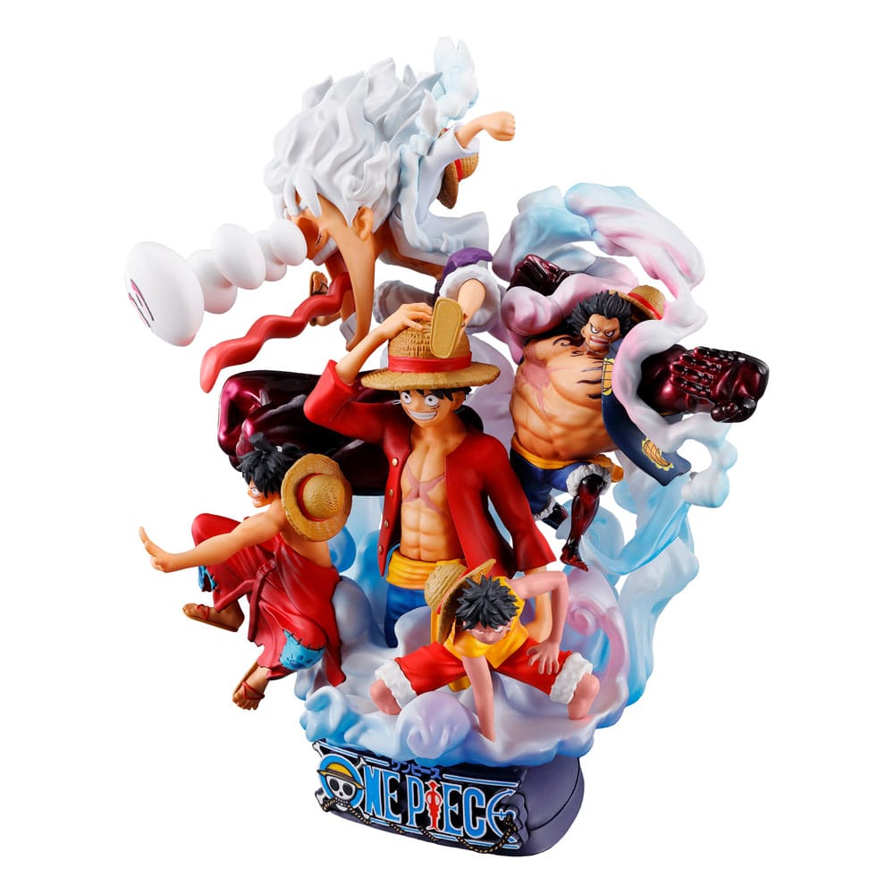 One Piece Logbox Re Birth Luffy Special Vol. 02 15 cm Petitrama DX PVC Mini Statue