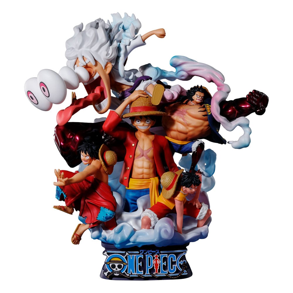 One Piece Logbox Re Birth Luffy Special Vol. 02 15 cm Petitrama DX PVC Mini Statue