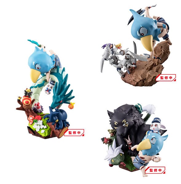 Shangri-La Frontier Petitrama EX Series Shangri-La Frontier vs Monster Diorama Collection Set 11 cm Trading Figure 3-Set