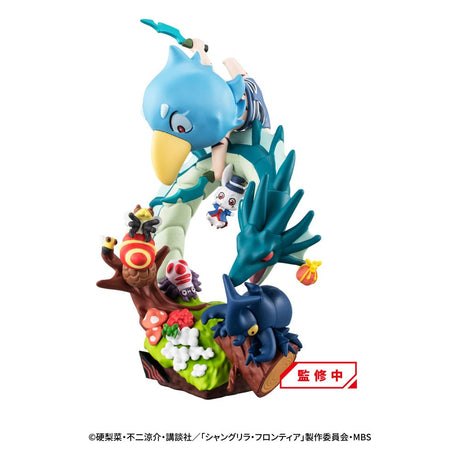 Shangri-La Frontier Petitrama EX Series Shangri-La Frontier vs Monster Diorama Collection Set 11 cm Trading Figure 3-Set