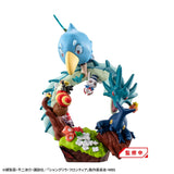 Shangri-La Frontier Petitrama EX Series Shangri-La Frontier vs Monster Diorama Collection Set 11 cm (with gift) Trading Figure 3-Set