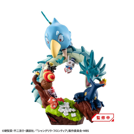 Shangri-La Frontier Petitrama EX Series Shangri-La Frontier vs Monster Diorama Collection Set 11 cm (with gift) Trading Figure 3-Set