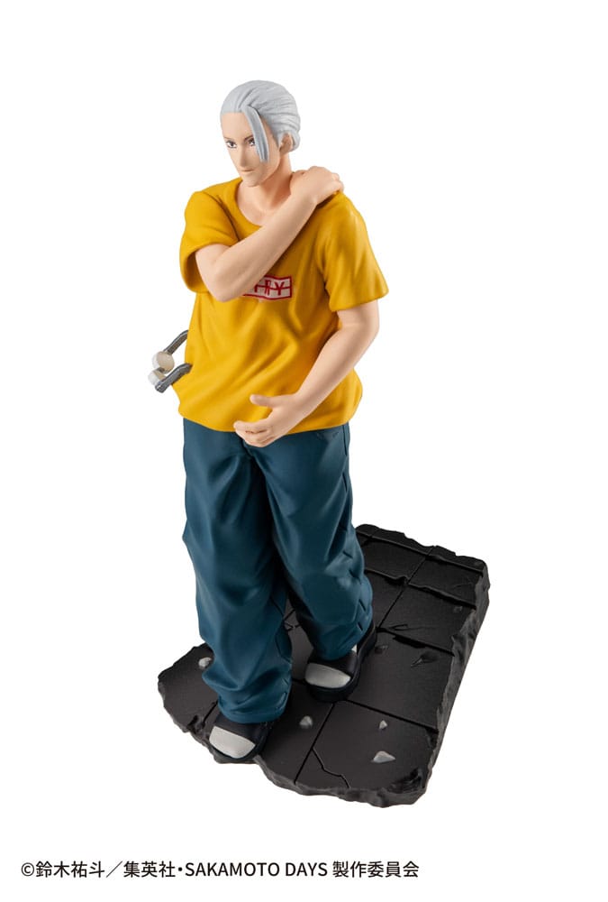 Sakamoto Days Petitrama EX Series Cut Out Scenes Set 9 cm 4-Set Trading Figure