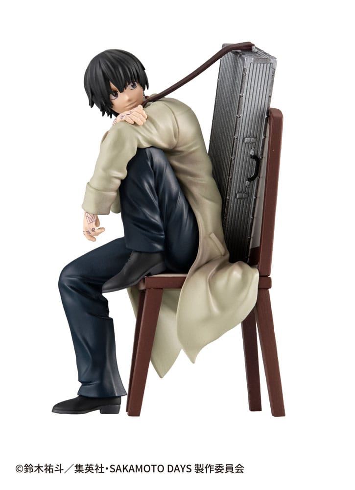 Sakamoto Days Petitrama EX Series Cut Out Scenes Set 9 cm 4-Set Trading Figure
