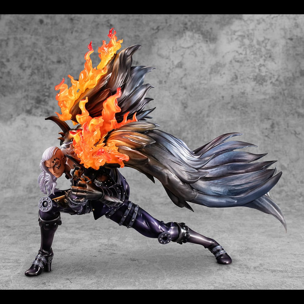 One Piece Portrait Of Pirates Beasts Pirates All-Stars King 33 cm PVC Statue
