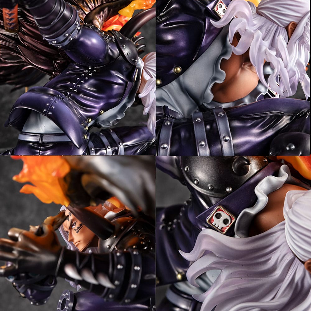 One Piece Portrait Of Pirates Beasts Pirates All-Stars King 33 cm PVC Statue