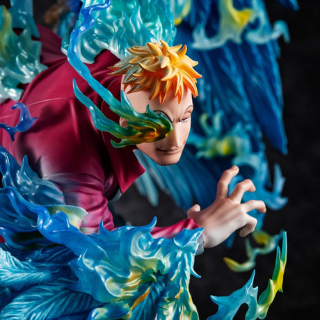 One Piece P.O.P MAS Maximum PVC Statue Marco the Phoenix Leader of 1st group of Whitebeard Pirates 32 cm