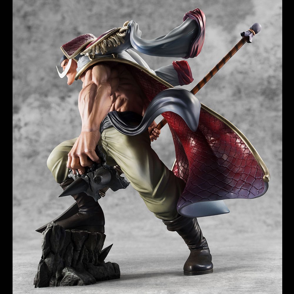 One Piece P.O.P NEO-Maximum PVC Statue White Beard Edward Newgate Super Limited Reprint Ver. 30 cm
