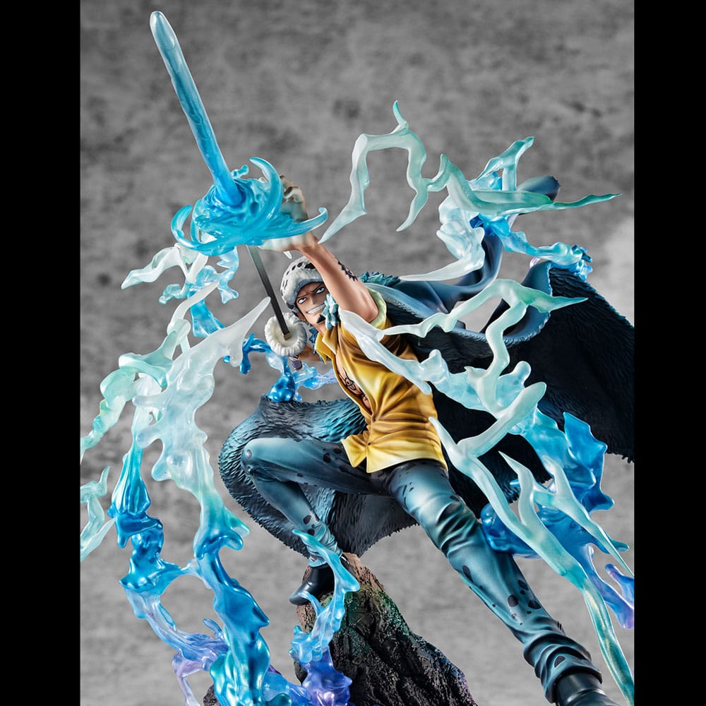 One Piece Portrait Of Pirates WA-MAXIMUM PVC Statue Trafalgar Law The Surgeon of Death Awaken Ver. 27 cm