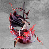 One Piece P.O.P SA-MAXIMUM PVC Statue Leader of Red Hair Pirates Red-Haired Shanks Kamusari 25 cm