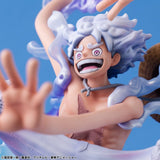 One Piece Portrait.Of.Pirates PVC Figure "Evolutionary History" Monkey D. Luffy "Gear Fifth" 26 cm