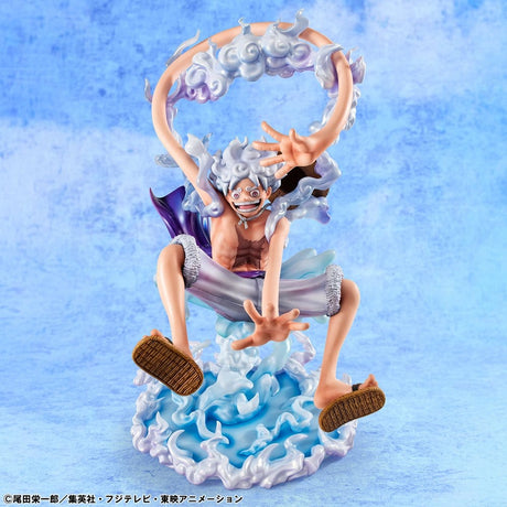 One Piece Portrait.Of.Pirates PVC Figure "Evolutionary History" Monkey D. Luffy "Gear Fifth" 26 cm