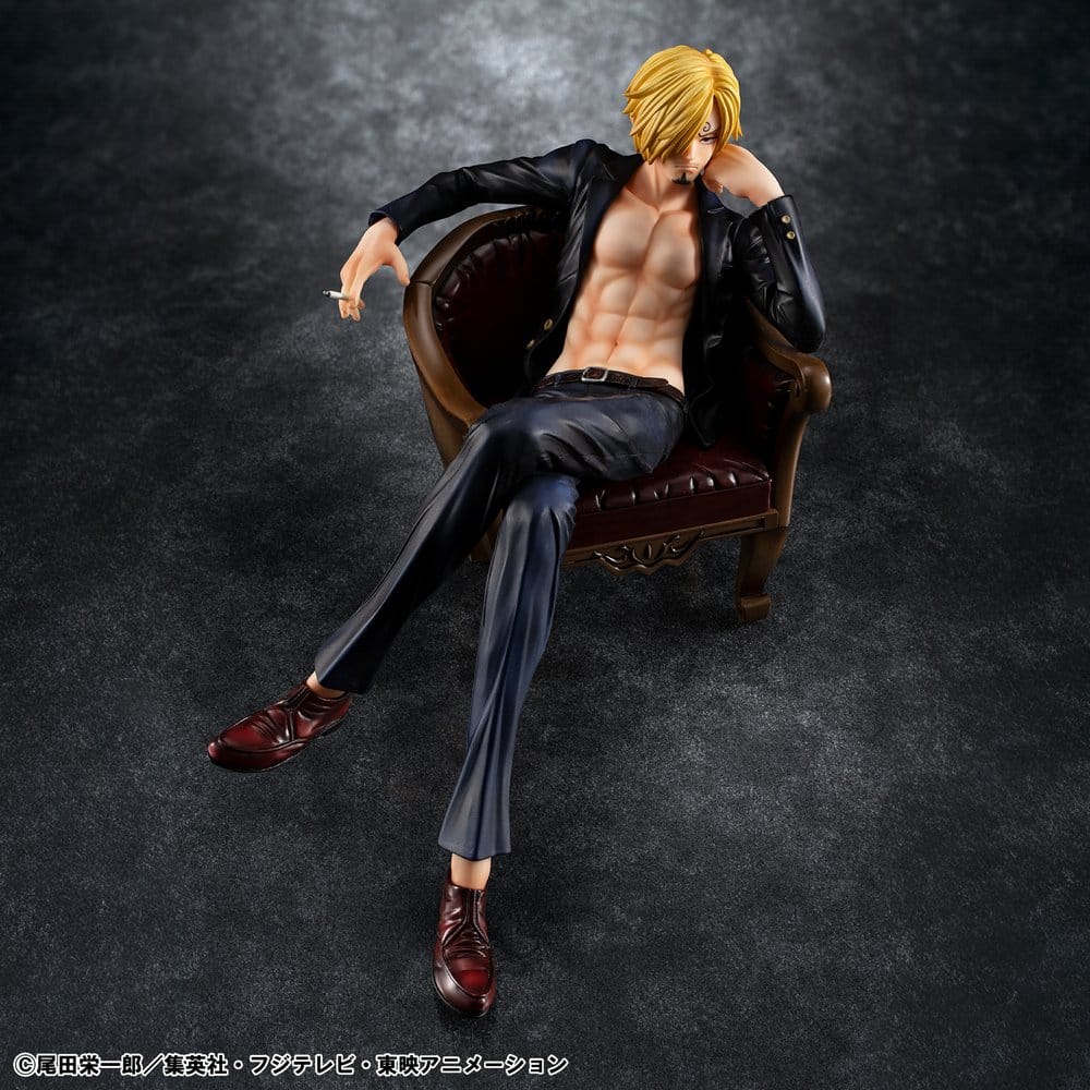 One Piece Portrait.Of.Pirates "S.O.C" PVC Figure Sanji Ver.R 14 cm
