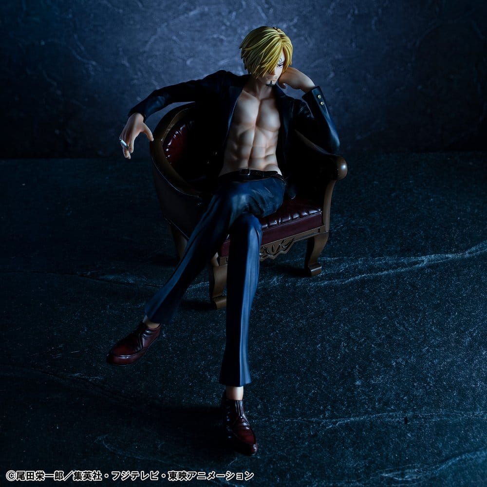 One Piece Portrait.Of.Pirates "S.O.C" PVC Figure Sanji Ver.R 14 cm