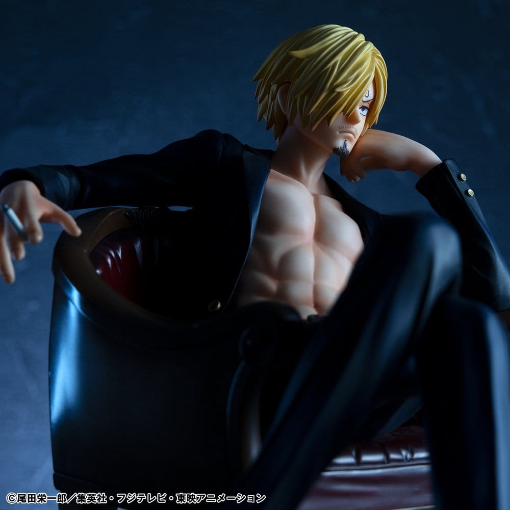 One Piece Portrait.Of.Pirates "S.O.C" PVC Figure Sanji Ver.R 14 cm