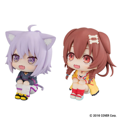Hololive Production: Korone Inugami & Okayu Nekomata 11cm Look Up PVC Statues