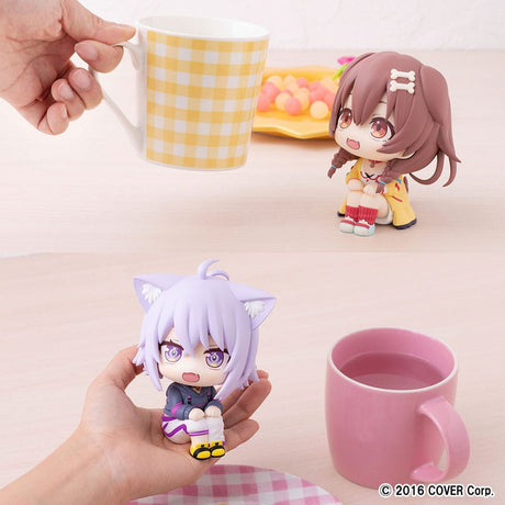 Hololive Production: Korone Inugami & Okayu Nekomata 11cm Look Up PVC Statues