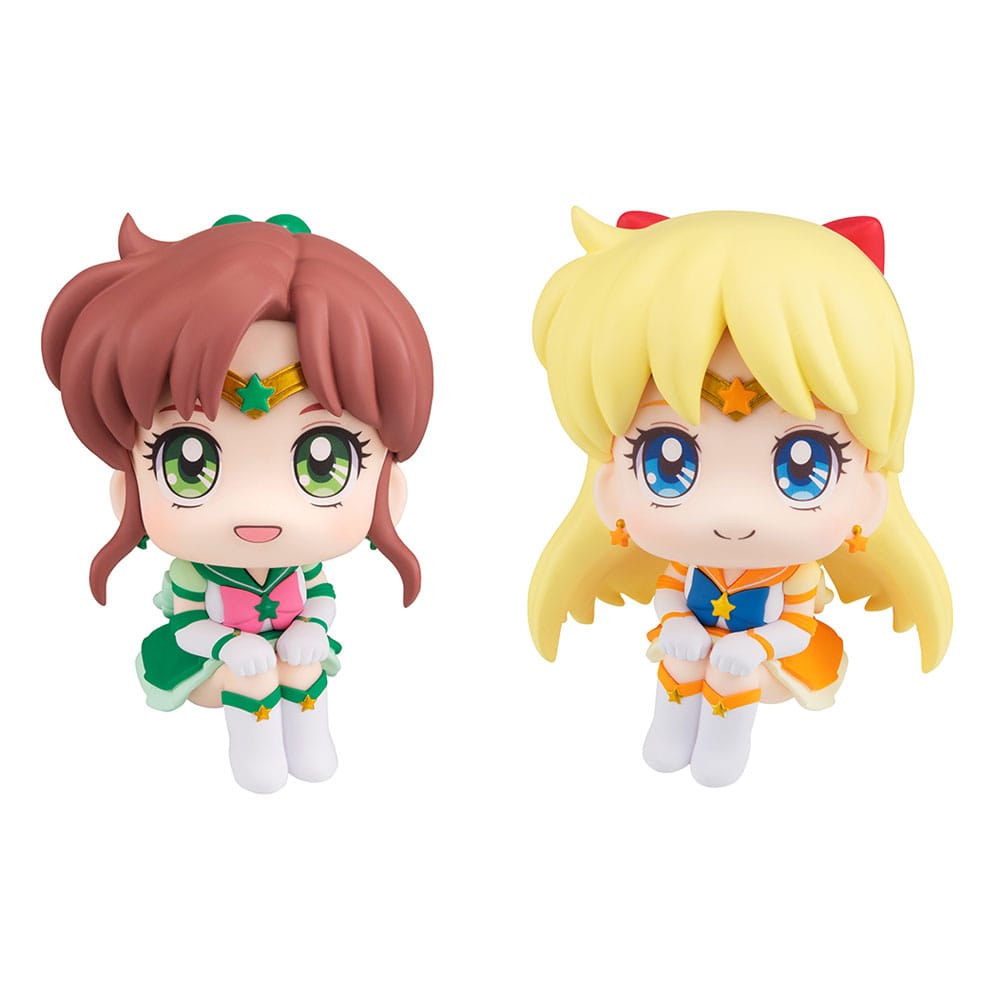 Sailor Moon: Eternal Sailor Jupiter & Eternal Sailor Venus 11cm Look Up PVC Statues