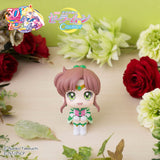 Sailor Moon: Eternal Sailor Jupiter & Eternal Sailor Venus 11cm Look Up PVC Statues
