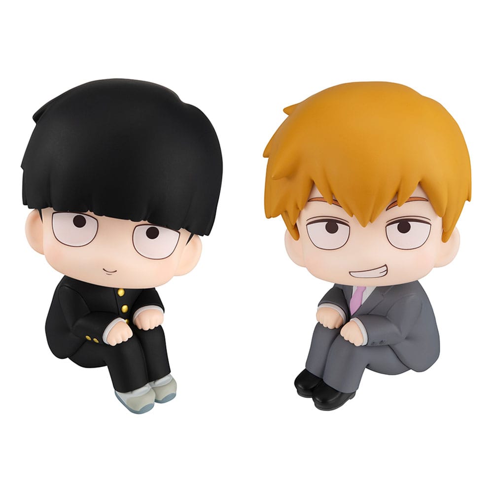 Mob Psycho 100: Shigeo Kageyama & Arataka Reigen (with Gift) 11cm Look Up PVC Statues