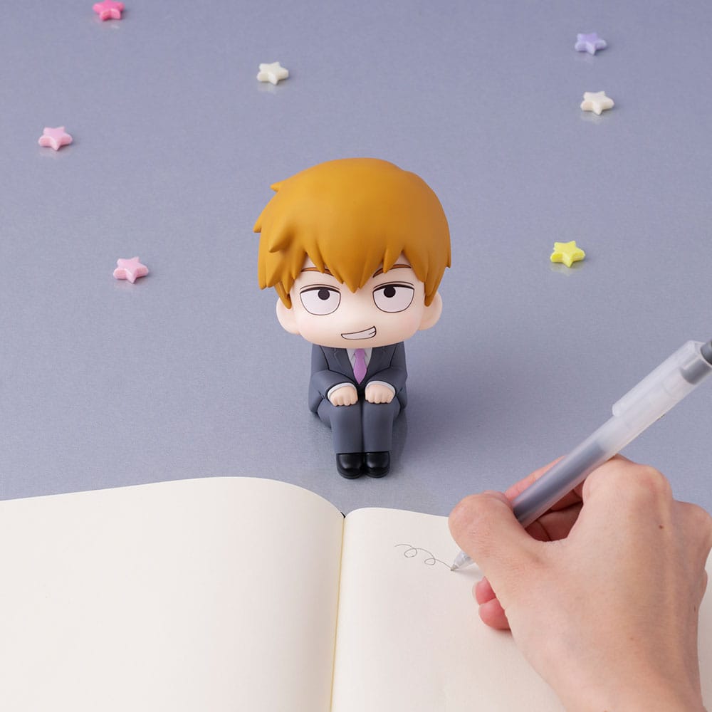 Mob Psycho 100: Shigeo Kageyama & Arataka Reigen (with Gift) 11cm Look Up PVC Statues