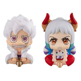 One Piece: Monkey D. Luffy Gear Fifth & Yamato (with Gift) 11cm Look Up PVC Statues