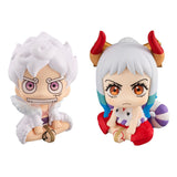One Piece: Monkey D. Luffy Gear Fifth & Yamato (with Gift) 11cm Look Up PVC Statues