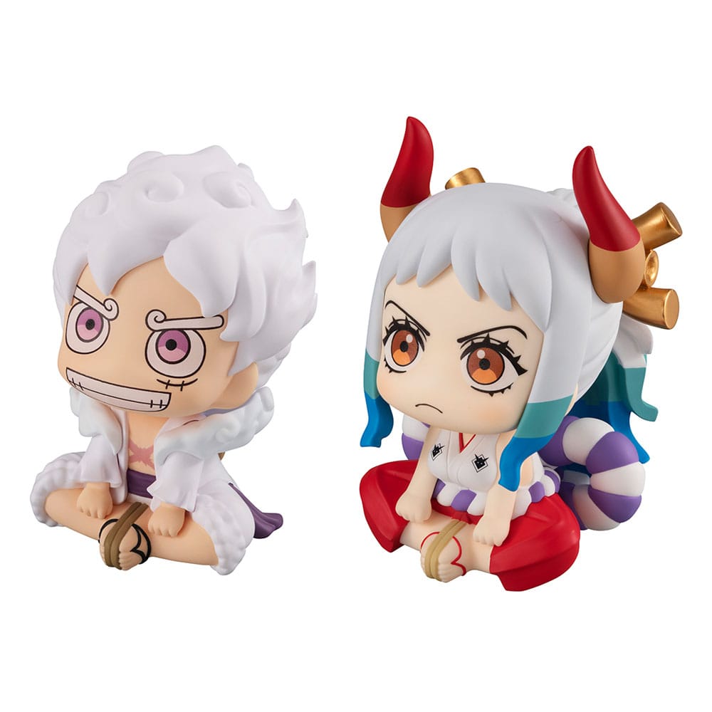 One Piece: Monkey D. Luffy Gear Fifth & Yamato (with Gift) 11cm Look Up PVC Statues